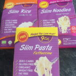 Creveti cu taitei Slim Pasta